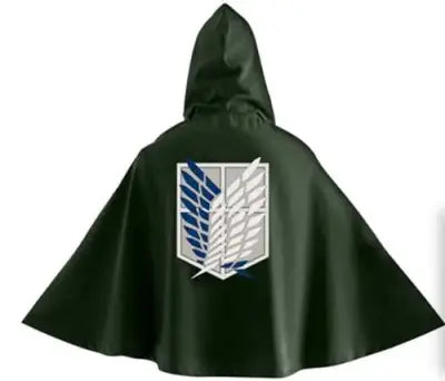 AOT OFFICIAL GREEN CAPE IN CARDBOARD BOX