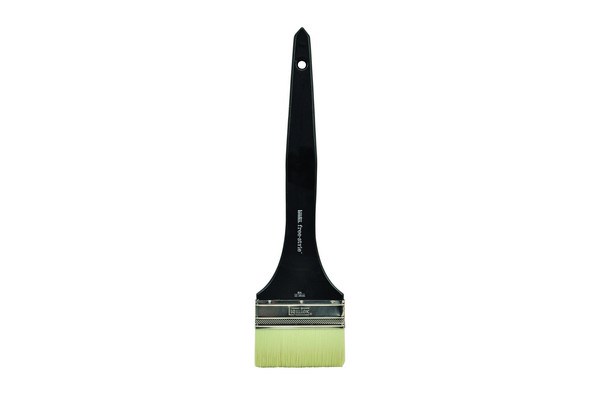 Free Style Brush Large Flat 4 Inch Long Handle