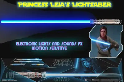 SW BL LEIA ORGANA LIGHTSABER REPLICA