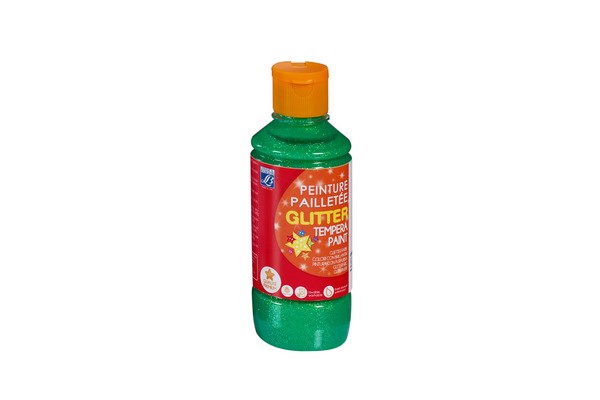 GLITTER PAINT 250ML SEA GREEN