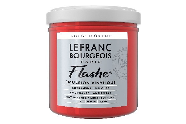 Flashe Acrylic 125ml Oriental Red 382