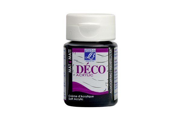 DECO SOFT ACRYLIC 50 ML BLACK 270