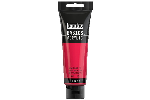 Basics 118ml Transparent Red 047