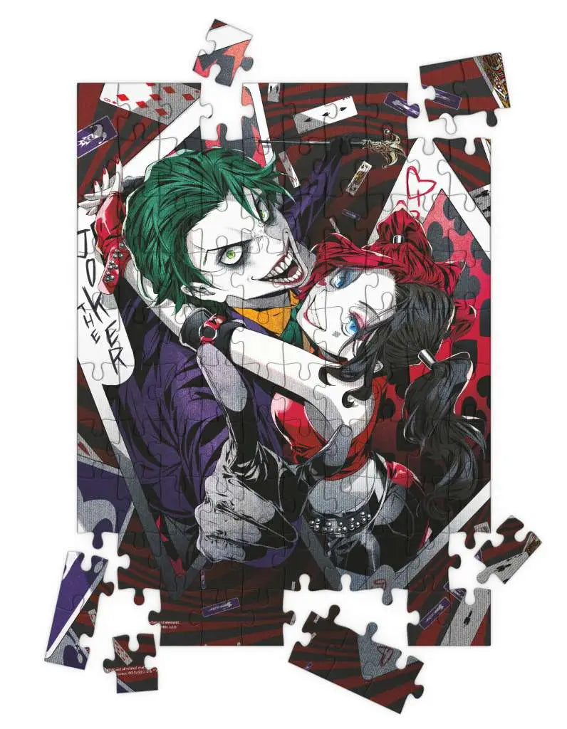 JOKER&HARLEY QUINN MANGA 3D 100 PCS PUZZ