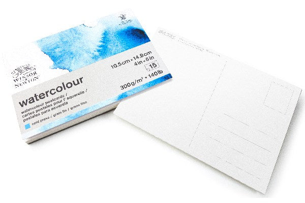 Watercolour pad cold post card A6 300g 15 pages