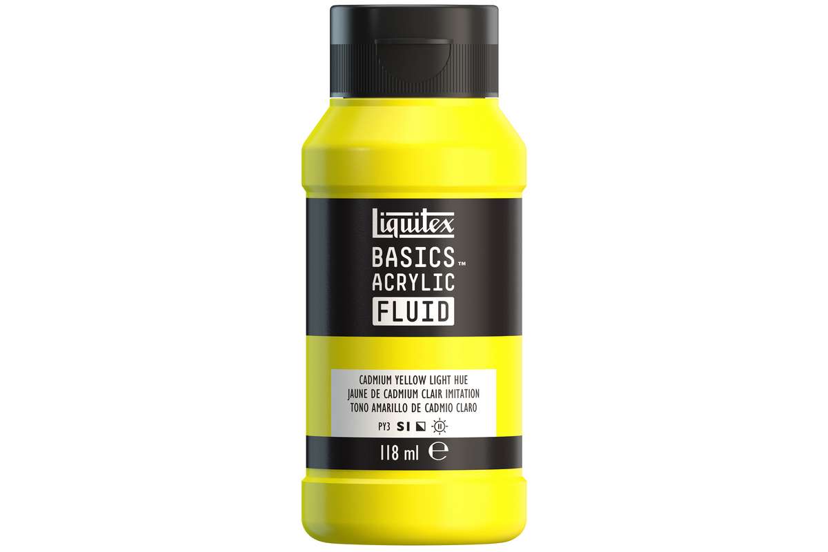 Basics fluid 118ml cad. yellow light hue row 159