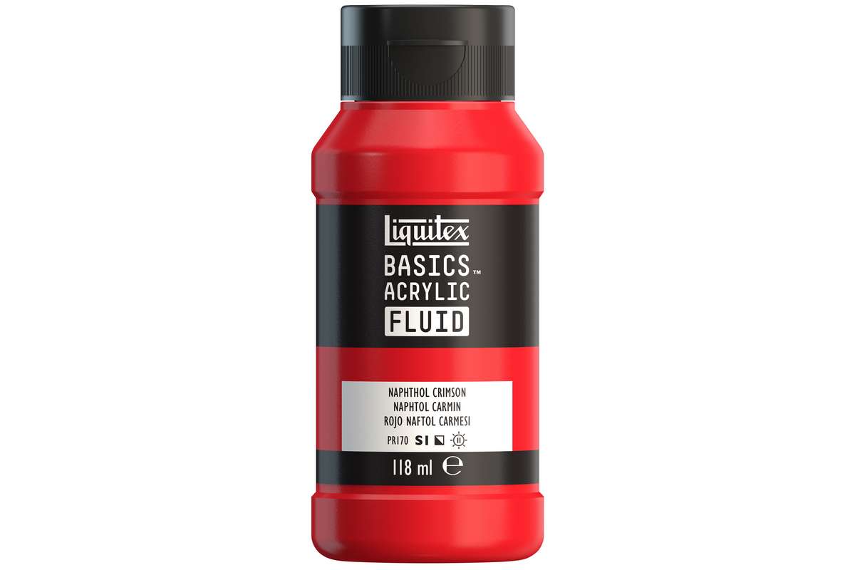 Basics fluid 118ml naphtol crimson row 292