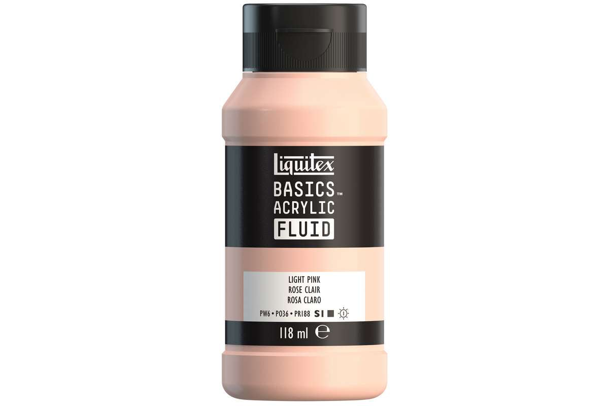 Basics fluid 118ml light pink row 810