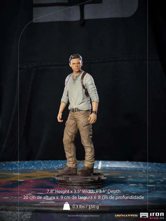 UNCHARTED MOVIE NATHAN DRAKE 1/10 STATUE