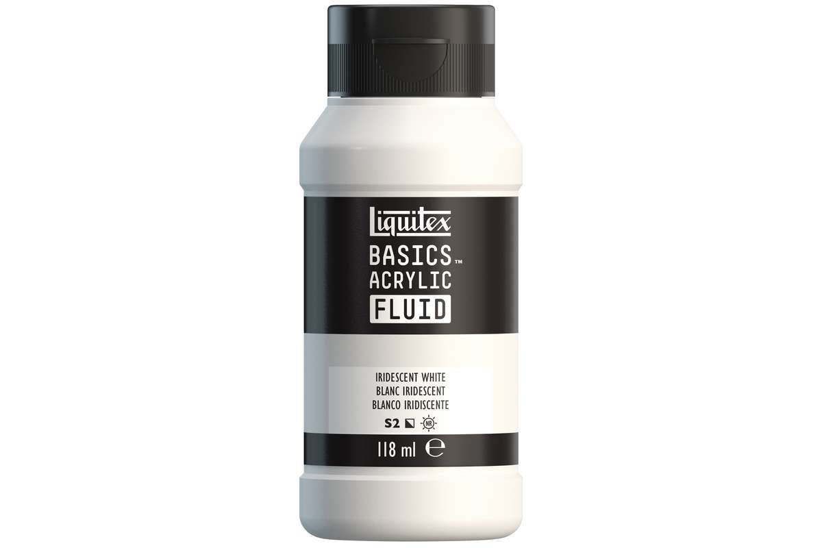 Basics fluid 118ml iridescent white row 238