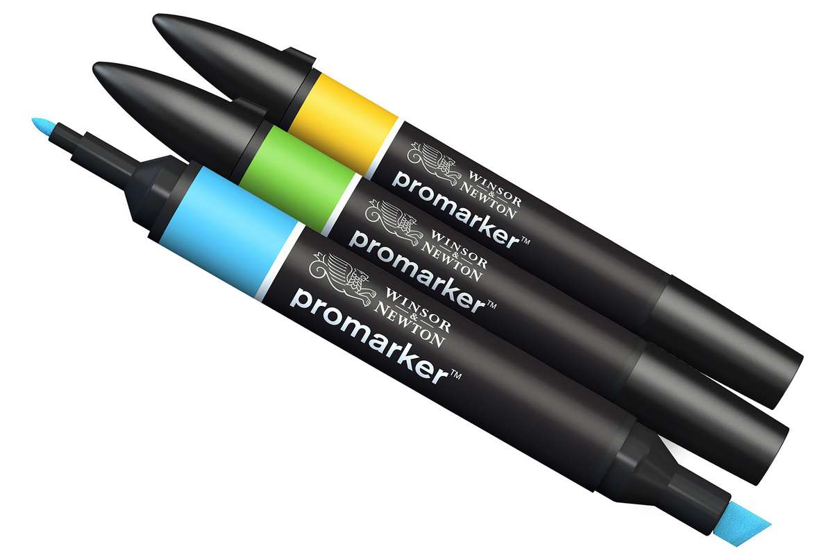 Promarker 3pcs vibrant tones 2 set