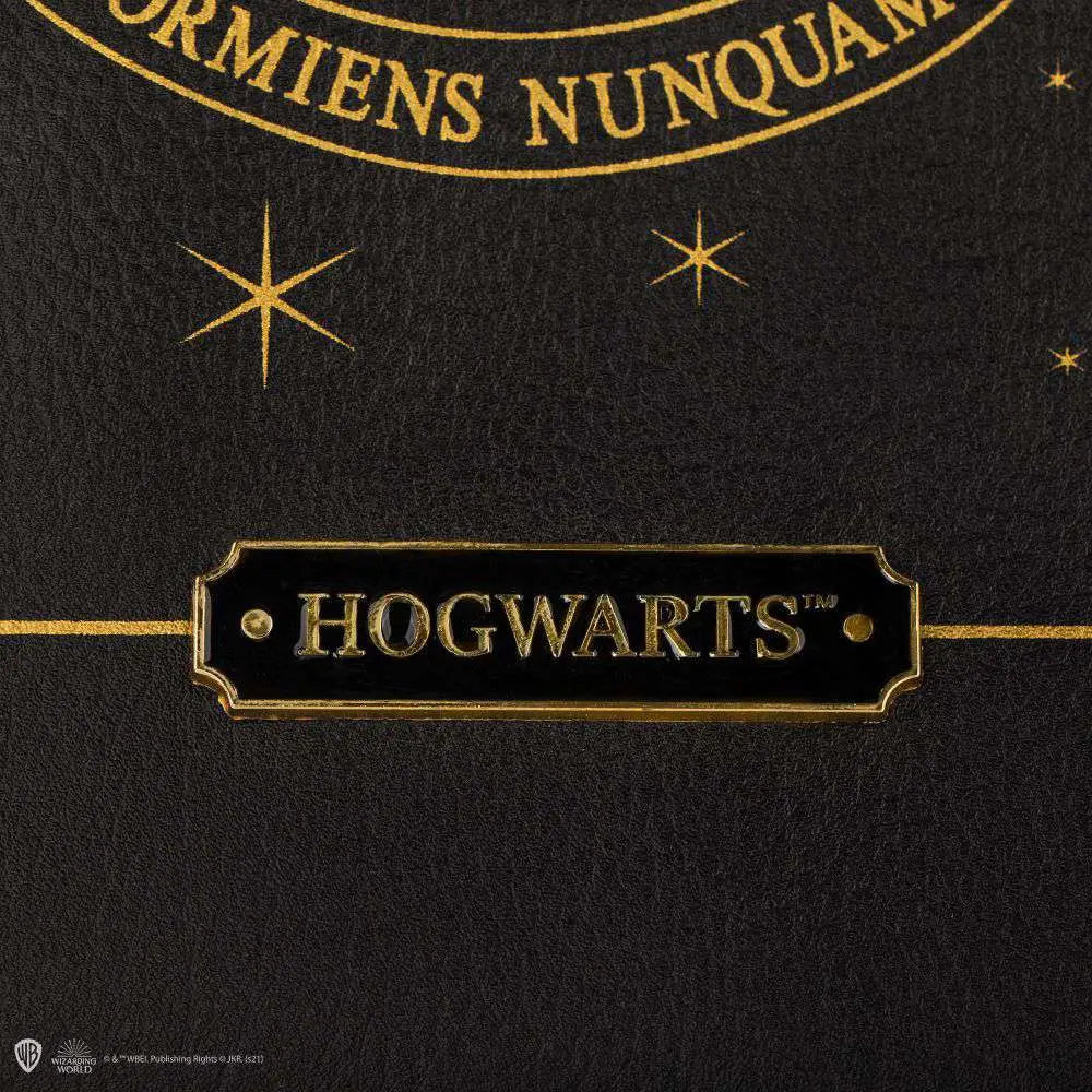 HP HOGWARTS BLACK PU LEATHER HANDBAG