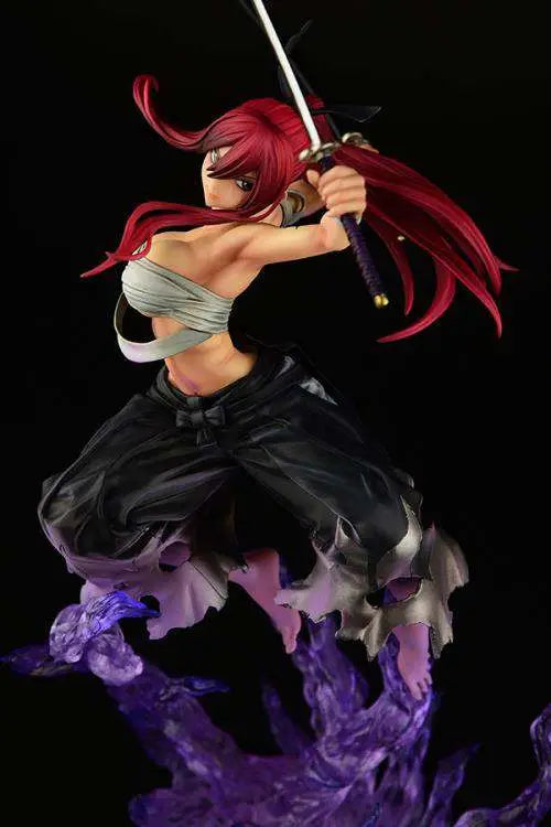 FAIRY TAIL ERZA SAMURAI  SHIKKOKU STATUE