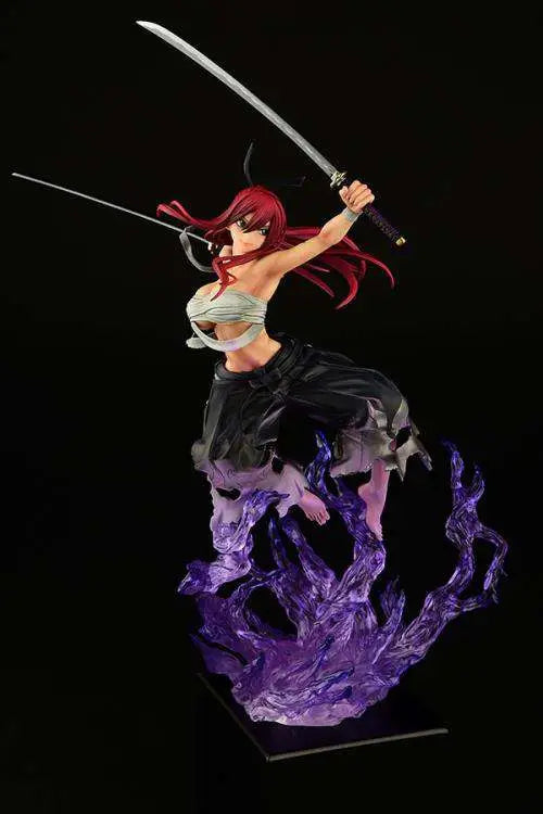 FAIRY TAIL ERZA SAMURAI  SHIKKOKU STATUE
