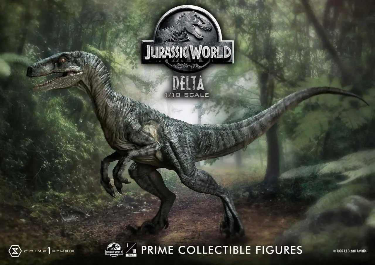 JURASSIC WORLD DELTA PRIME COLL STATUE