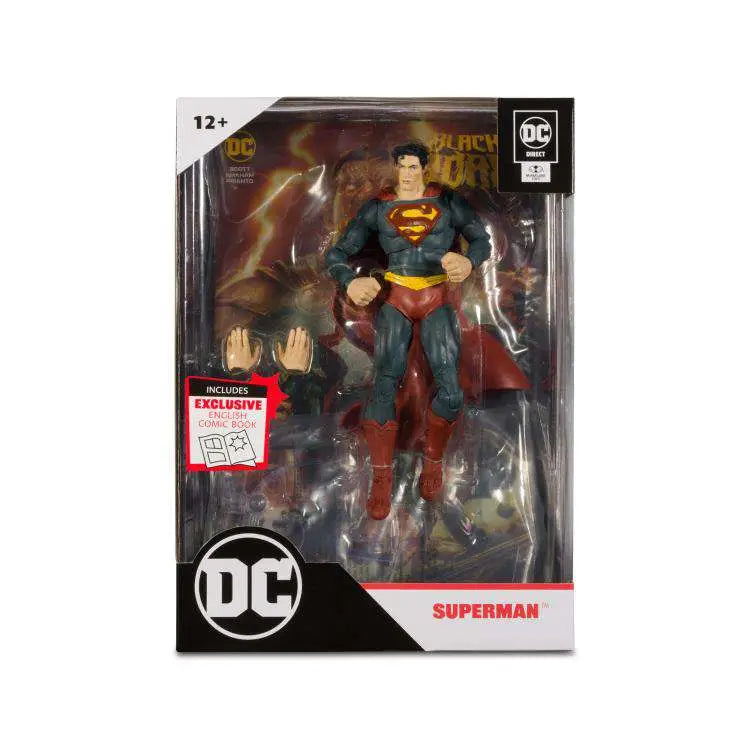 DC PAGE PUNCHERS SUPERMAN + COMIC 7IN