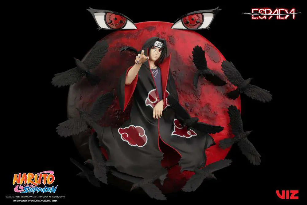 NARUTO SHIPPUDEN ITACHI WALL STATUE