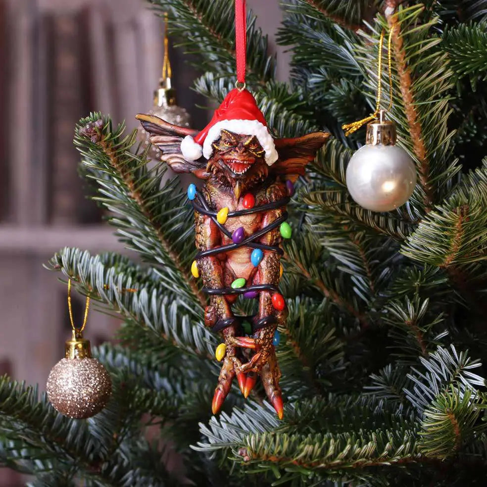 GREMLINS MOHAWK IN FAIRY LIGHTS ORNAMENT
