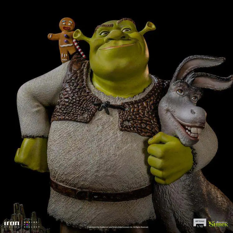 SHREK + DONKEY 1/10 STATUE