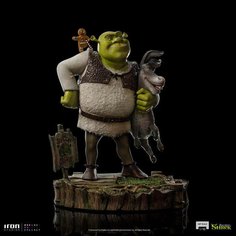 SHREK + DONKEY 1/10 STATUE