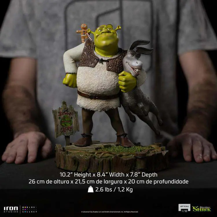 SHREK + DONKEY 1/10 STATUE