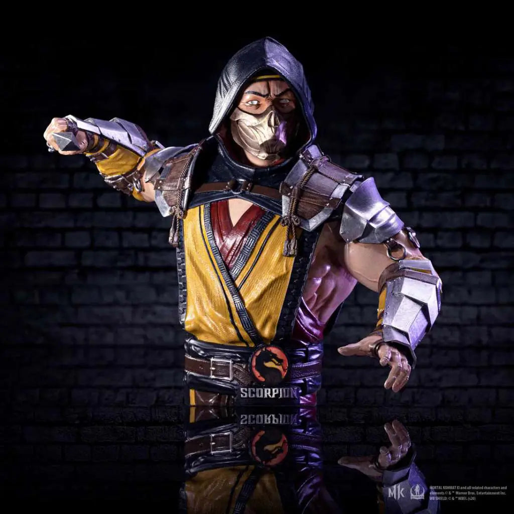 MORTAL KOMBAT SCORPION BUST