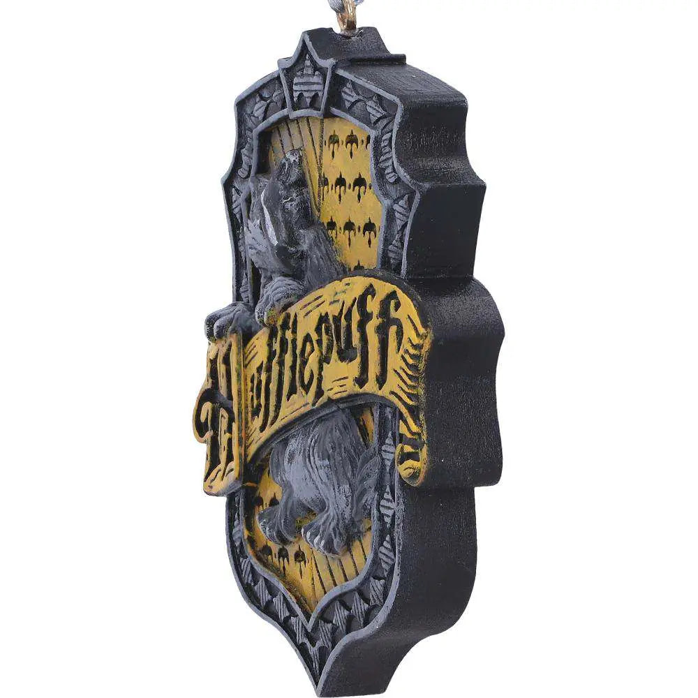 HARRY POTTER HUFFLEPUFF CREST HANGING ORNAMENT