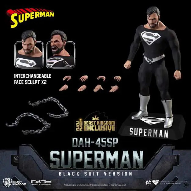 SUPERMAN BLACK SUIT DAH