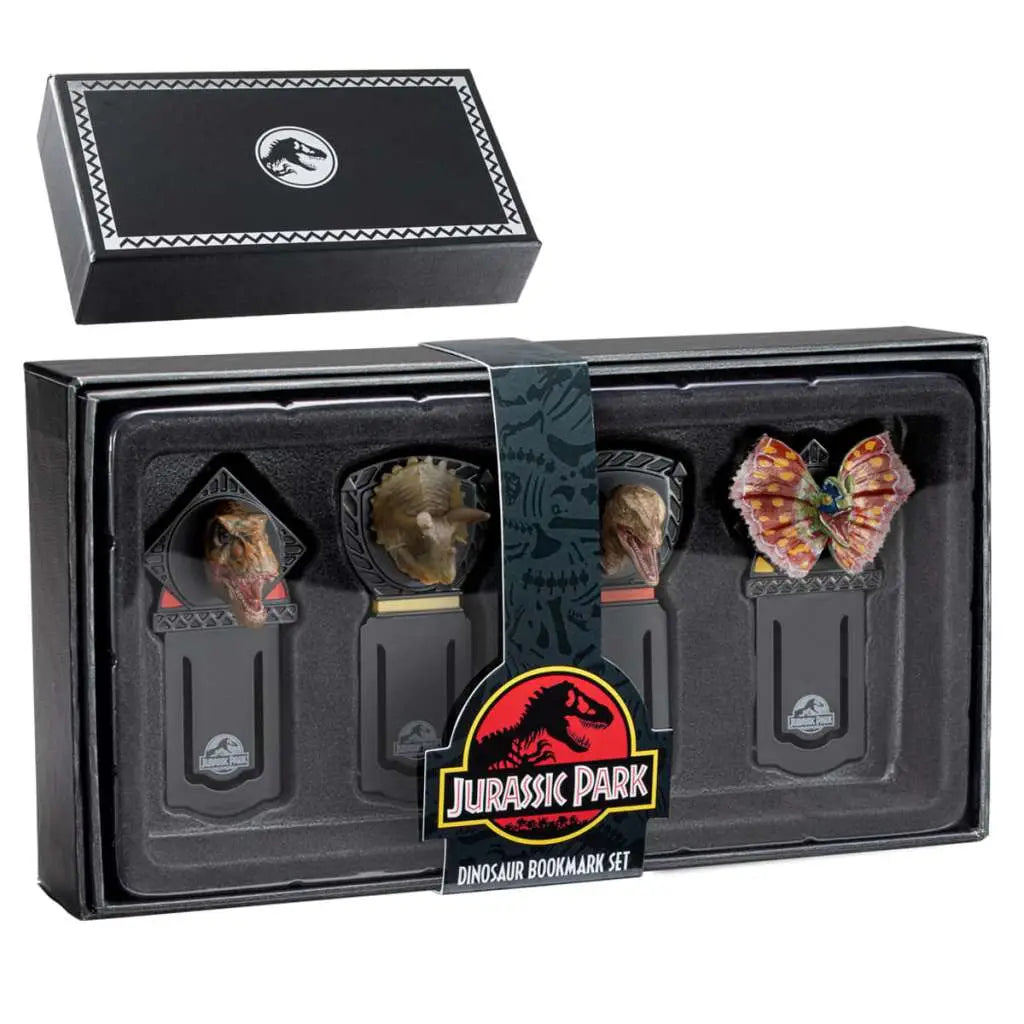 JURASSIC PARK BOOKMARKS SET