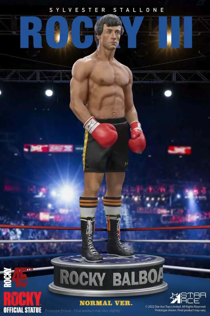 ROCKY III REGULAR RESIN STATUE