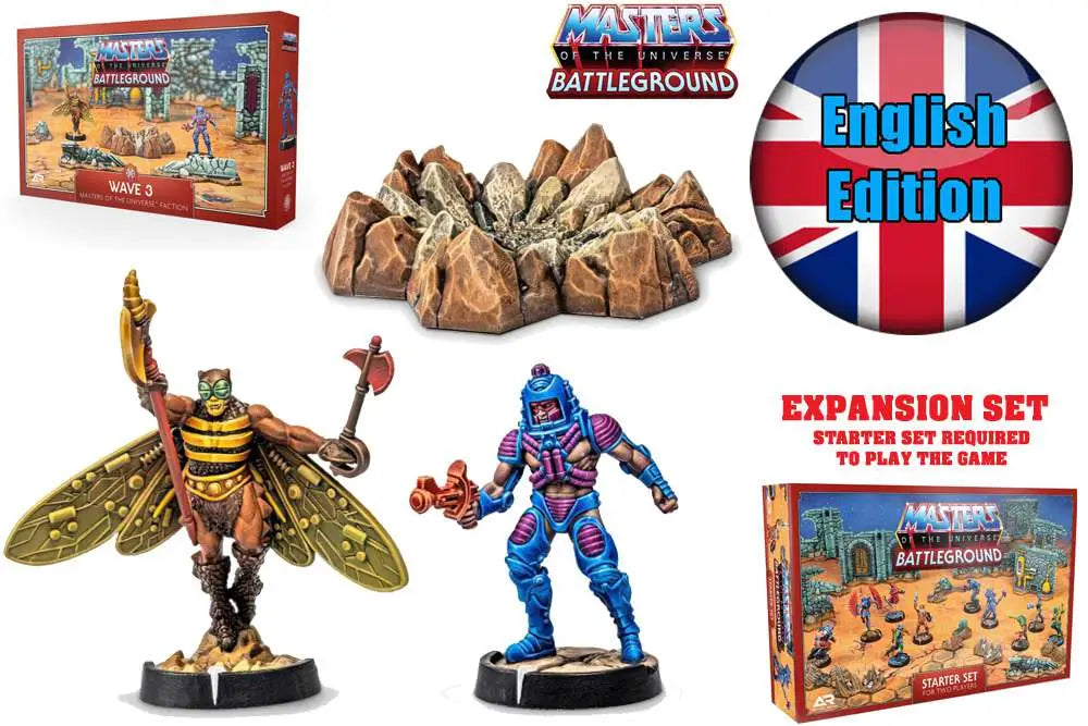 Motu:Battleground - Wave 3 - Masters Of The Universe Faction ENG
