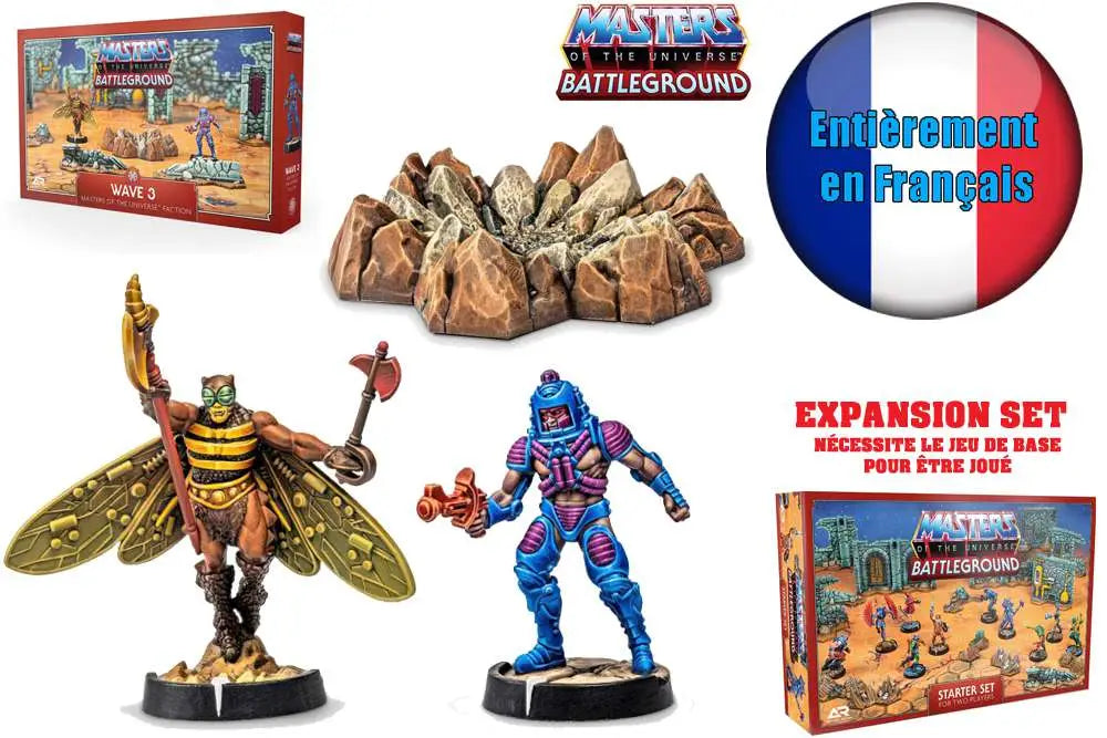 Motu:Battleground - Wave 3 - Masters Of The Universe Faction FRA