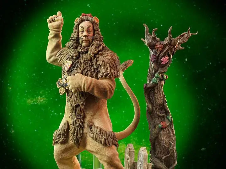 WIZARD OF OZ CROWARD LION 1/10 DLX STAT