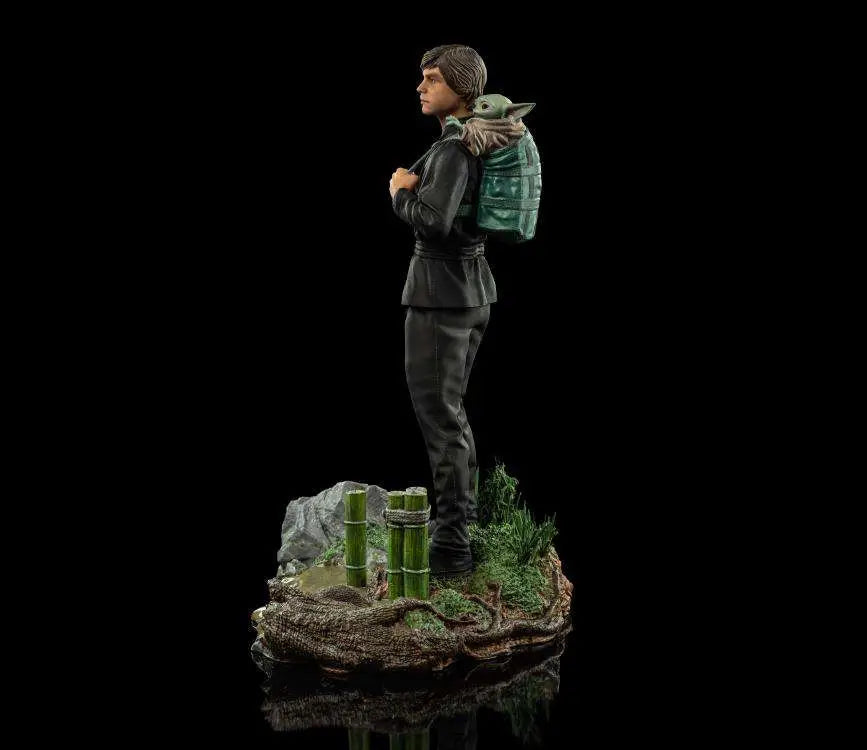 BOOK OF BOBA FETT LUKE GROGU 1/10 STATUE