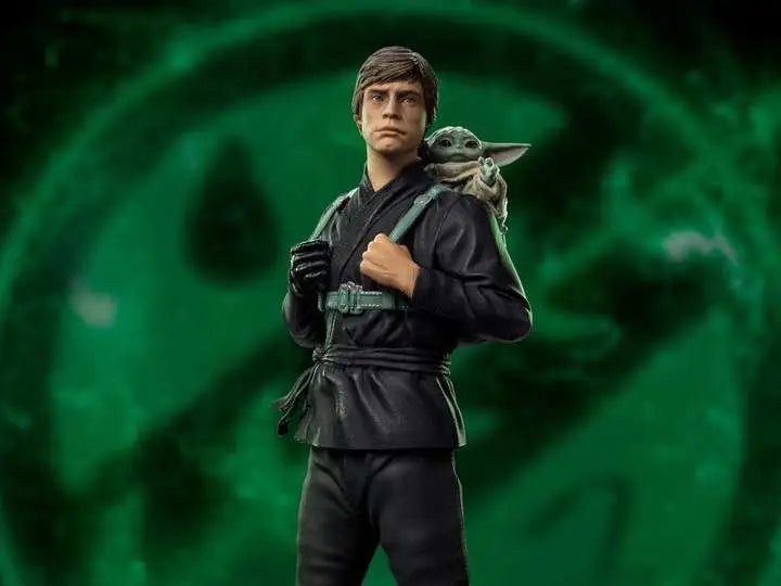 BOOK OF BOBA FETT LUKE GROGU 1/10 STATUE