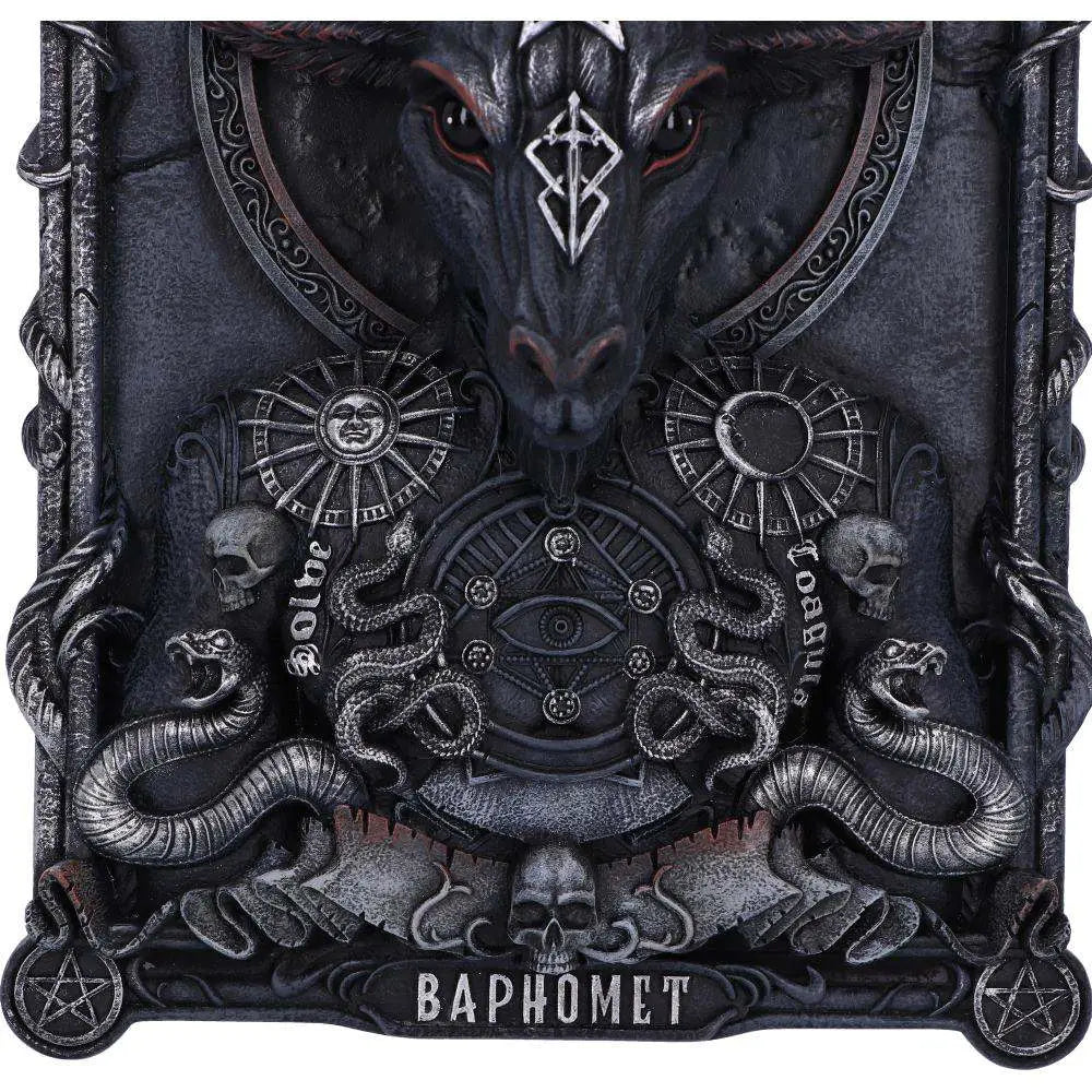 BAPHOMET INVOCATION WALL PLAQUE EXC