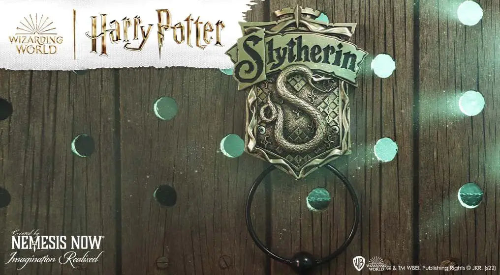 HARRY POTTER SLYTHERIN DOOR  KNOCKER