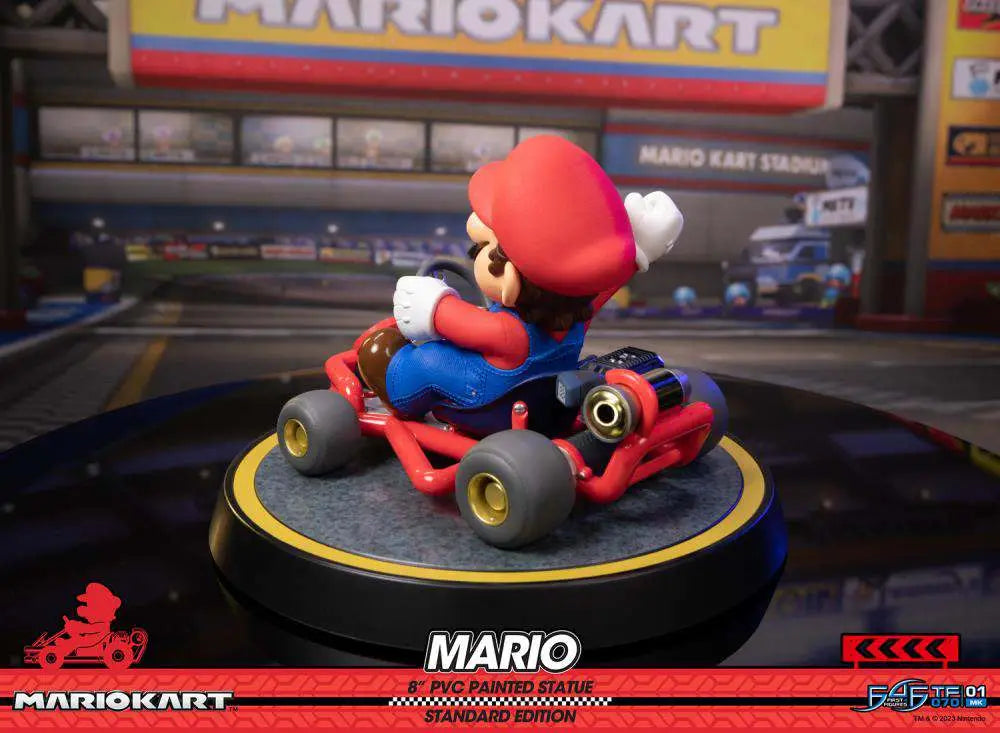 MARIO KART MARIO PVC PAINTED STATUE