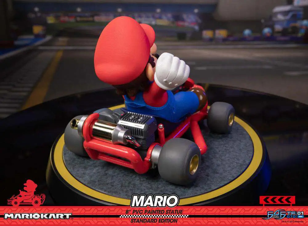MARIO KART MARIO PVC PAINTED STATUE