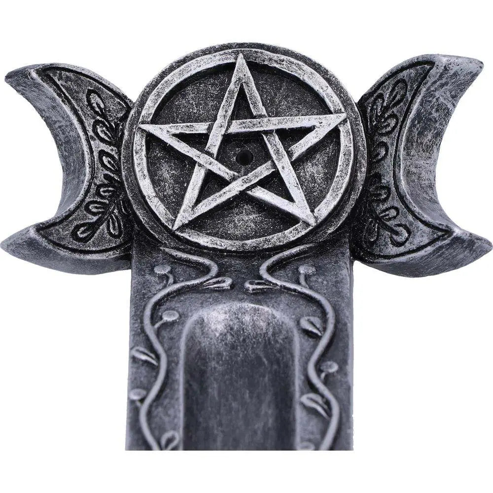 TWILIGHT TRIPLE MOON INCENSE BURNER