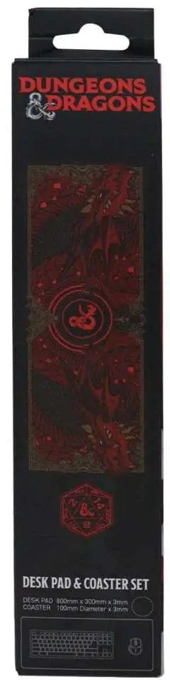 DUNGEONS & DRAGONS - XL Desk Pad and Coaster Set