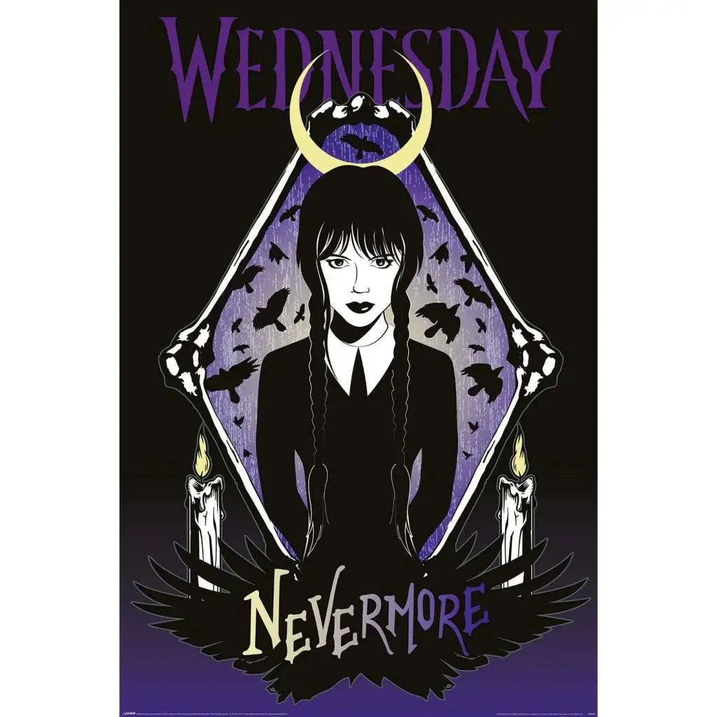 WEDNESDAY POSTERS ASSORTMENT BIN (40)