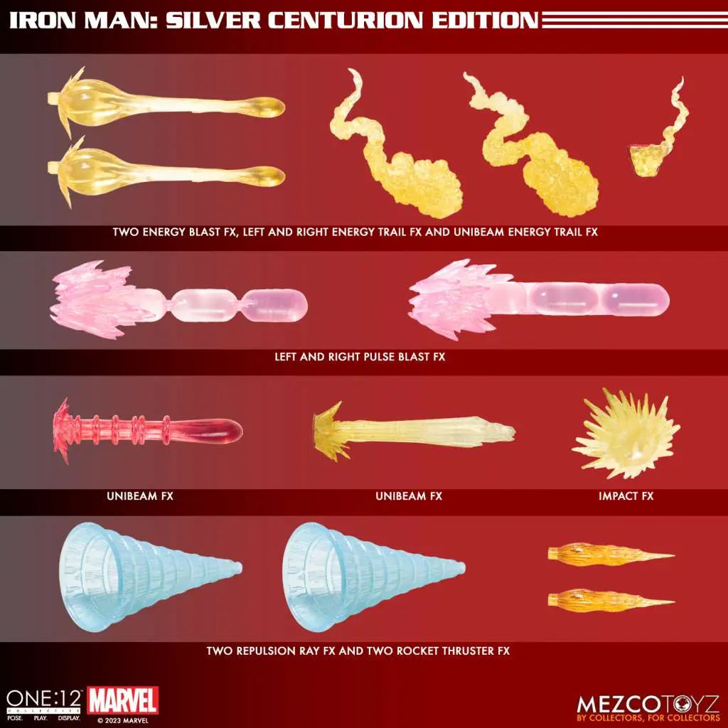 ONE 12 COLL IRON MAN SILVER CENTURION AF
