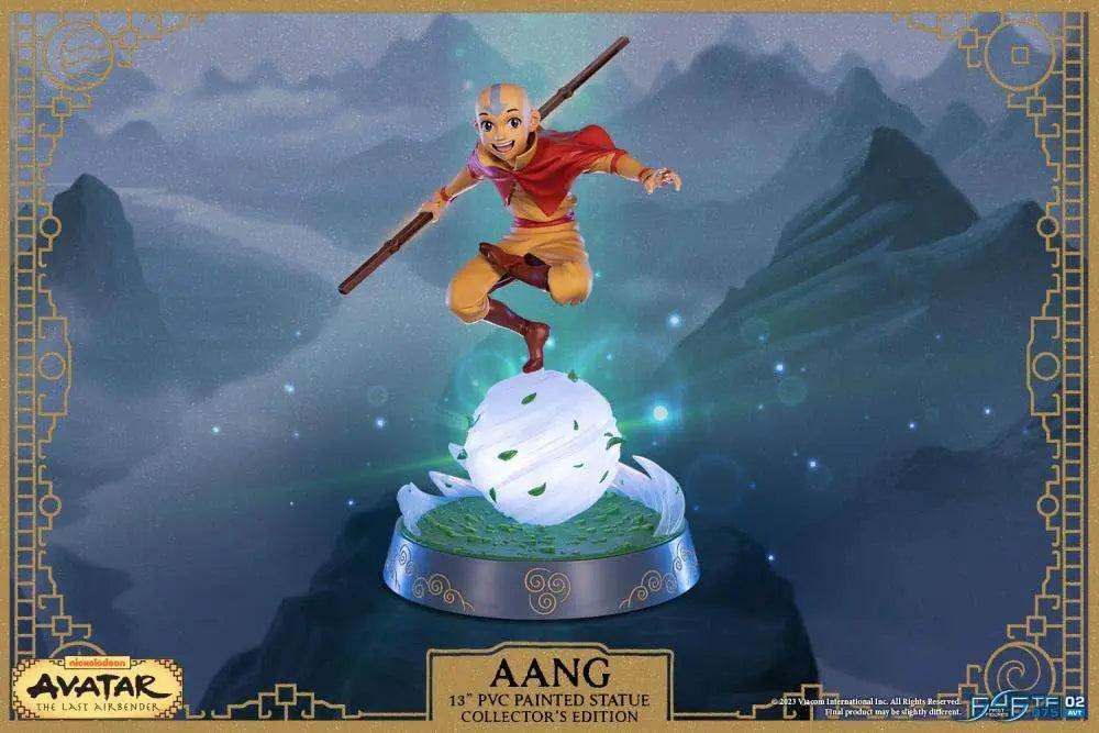 AVATAR THE LAST AIRBENDER AANG 11 PVC COLLECTOR EDITION PAINTED STATUE