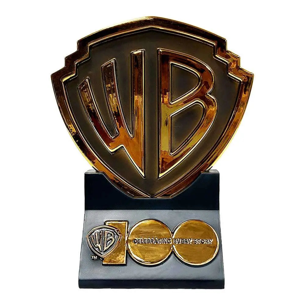 WARNER BROS 100TH ANNIVERSARY COMMEMORATIVE SHIELD LIMITED EDITION PLAQUE