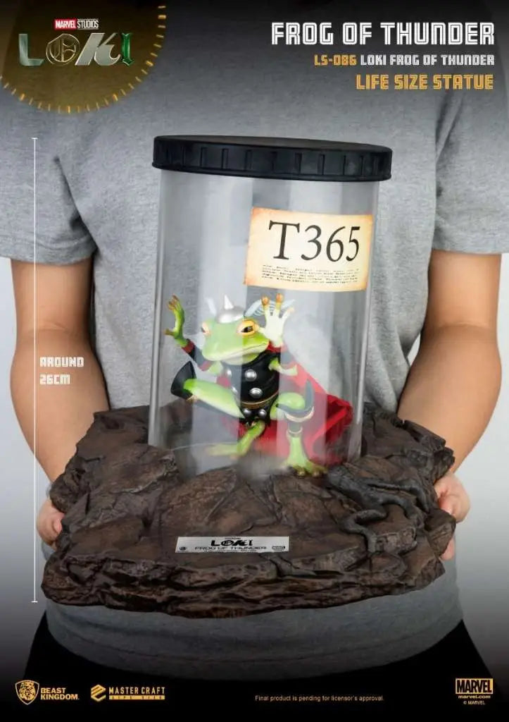 LOKI FROG OF THUNDER LIFESIZE STATUE