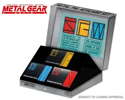 Metal Gear Solid Limited Edition Set of 3 key cards