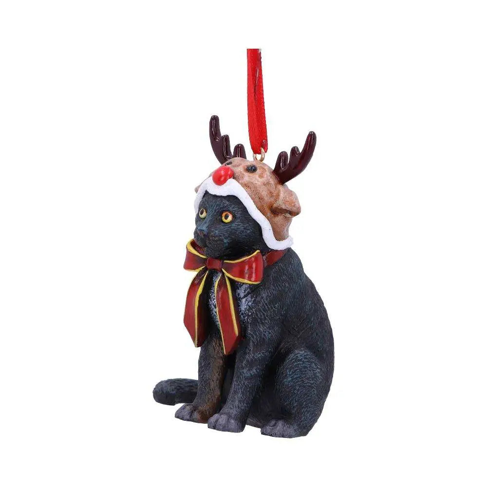 REINDEER CAT HANGING ORNAMENT