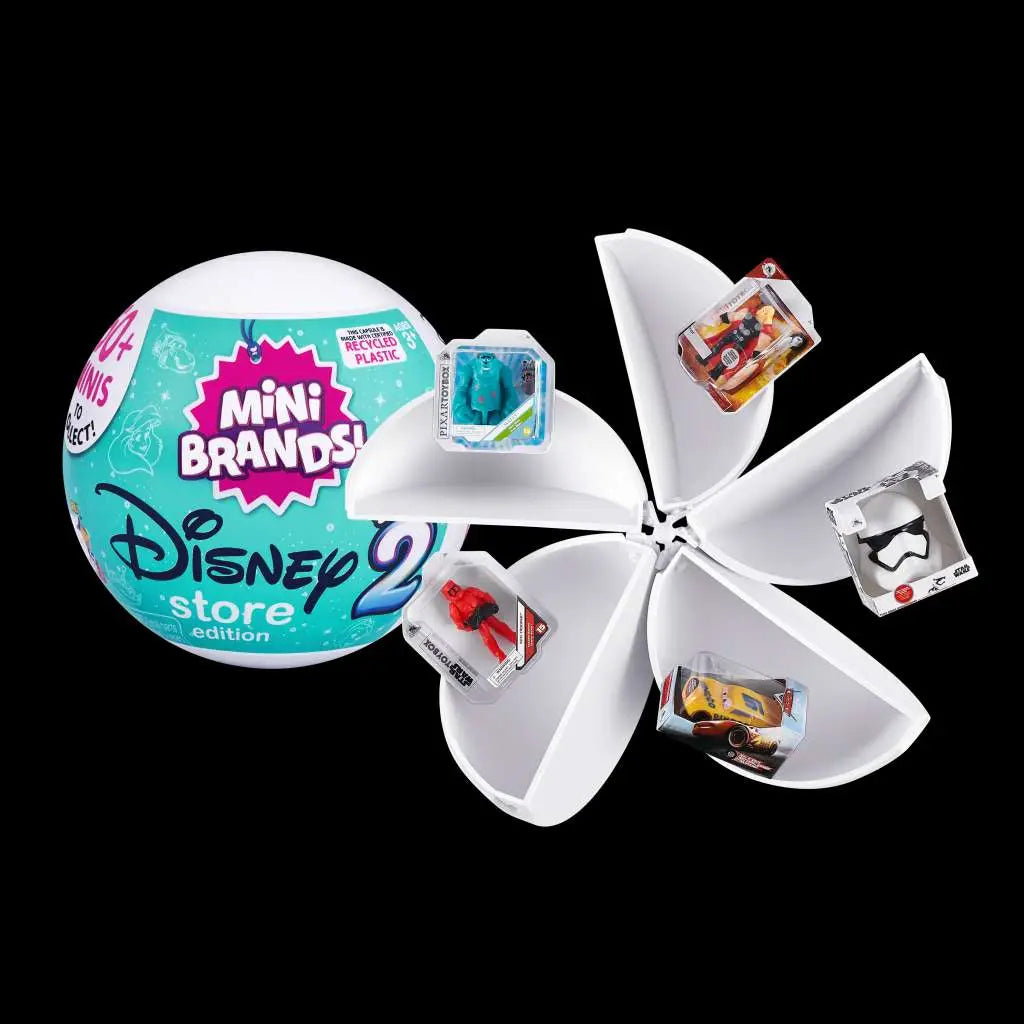 DISNEY STORE 5 SURPRISE MINI BRANDS serie 2 display (24)