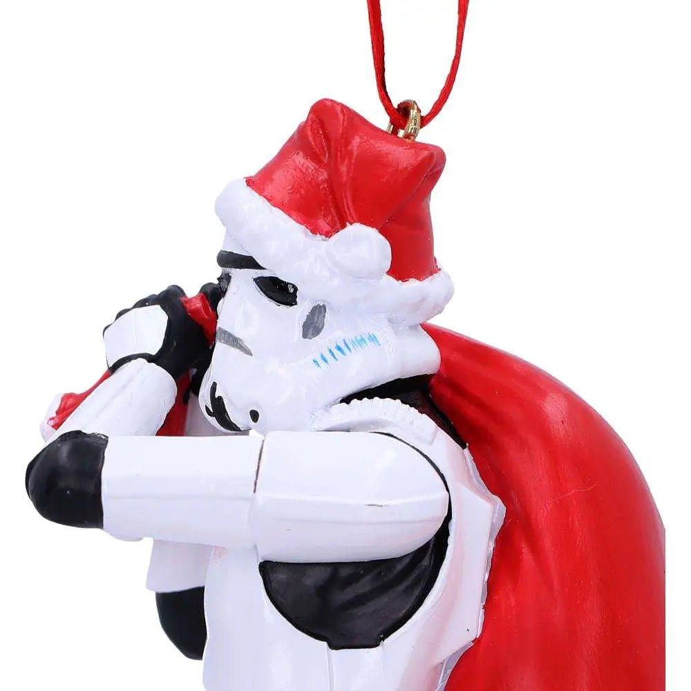 STORMTROOPER SANTA SACK HANGING ORNAMENT